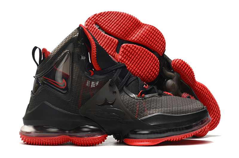 Nike Lebron 19 Black Red Shoes